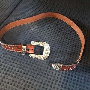 Western bling belt.